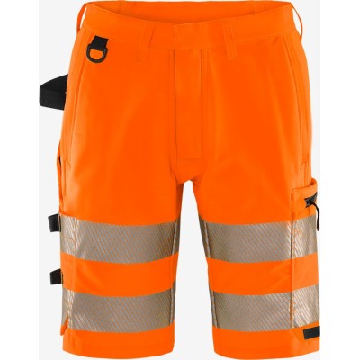 High Vis Green Stretch-Shorts